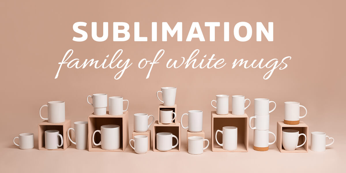 Rodzina białych kubków ENG