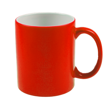 Neon mug - orange carton 36 pcs.