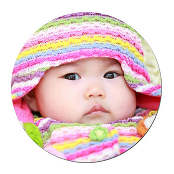 Photo panel white round 20,3 (aluminum) glossy ChromaLuxe (4144) - sale !