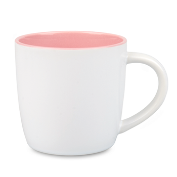 Boston mug for sublimation white - inner pink carton 36 pcs.