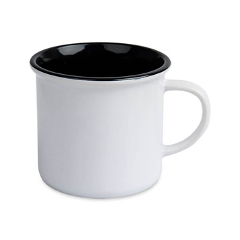 Mug white 250ml Camper inside black