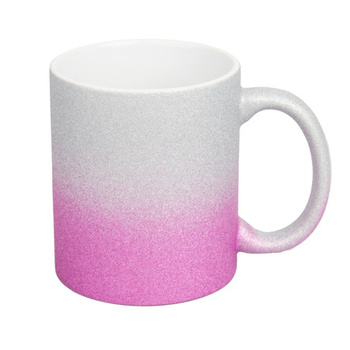 Silver and purple glitter cup carton 36 pcs.