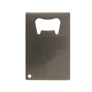 Steel bottle opener 8.5x5.3 cm - version 1