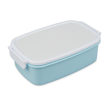 Lunch/breakfast box for sublimation - blue (set of 5)