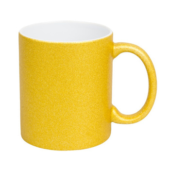 Gold glitter mug carton 36 pcs.