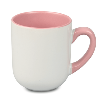 Coffee mug 290 ml Combo - handle and inner pink carton 36 pcs.