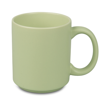 Mug 330 ml light color matte green carton 36 pcs.