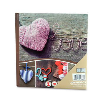 Sewn pocket album 10x15/200 photos - Love