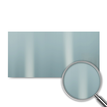 4MD aluminum sheet 30x60 cm mirror silver