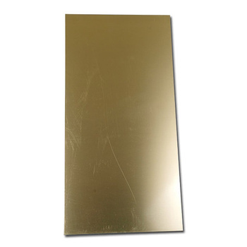 Aluminum plate for printing 30x60cm - gold