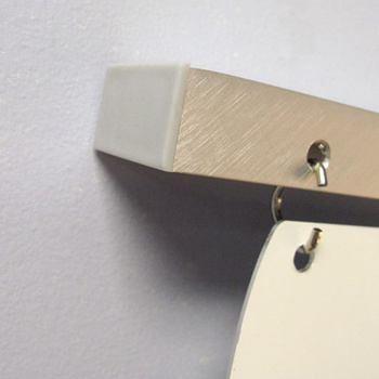 Mural aluminum mounting strip (wave) 60 cm. ChromaLuxe (4029) - sale !