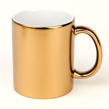 Mug metallic gold - satin carton 36 pcs.
