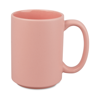 Mug 440 ml matte light color pink