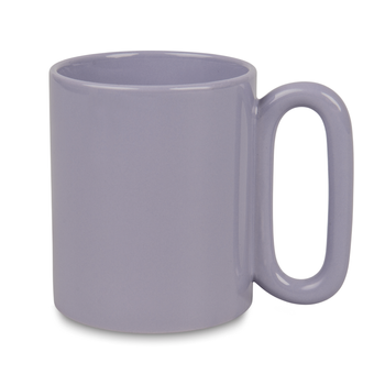 Mug light purple - oval handle