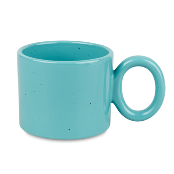 Ravenna 400 ml mug spotted green-blue carton 36 pcs.