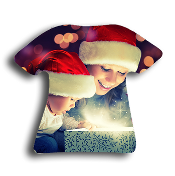 T-shirt aluminum ornament (4407)