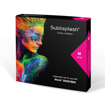 Sublisplash cartridge for Ricoh SG3210 (33ml) Magenta