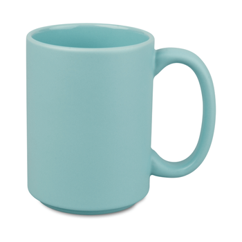 Mug 440 ml matte light color blue