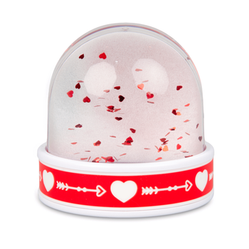 Photo water ball - heart petals with a band (set of 6 pcs)