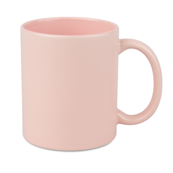 330 ml Flora mug matte pink carton 36 pcs.