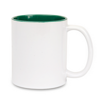 Mug white Standard - inner green half pallet 432 pcs.