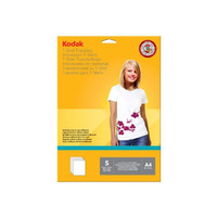 Kodak Transfer inkjet paper for light fabrics A4 (5ark.)