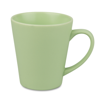 Latte cup small light color green - matte carton 36 pcs.