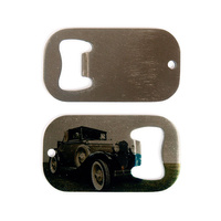 Steel bottle opener 3.8x7cm