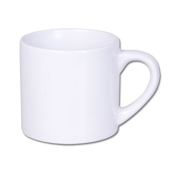 Mini white mug with cardboard box