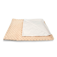 Sand minky blanket 50/75