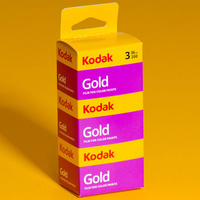 Kodak film Gold 200/135/36 (3-pack)