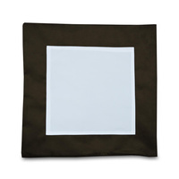 Pillowcase 40x40 suede - brown + insert