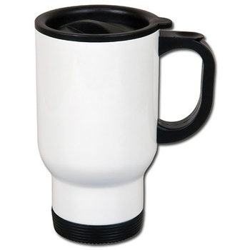 Thermal mug - steel white carton 24 pcs.