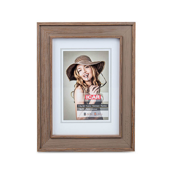 Wooden photo frame 13x18 - DRL_U_3 - light brown color