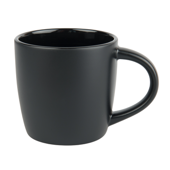 Boston mug for engraving matte black - inner black