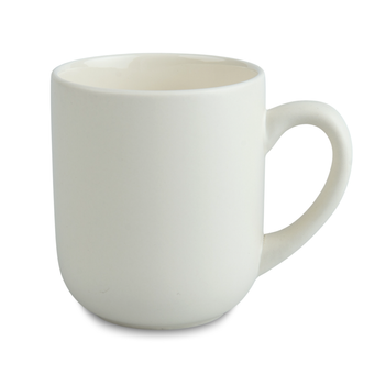 Coffee mug 290 ml matte light cream color