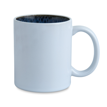 Pavo white mug - inner light blue carton 36 pcs.
