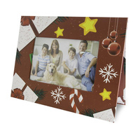 Standing cardboard frame 22.5x17.5cm (pattern 9191)