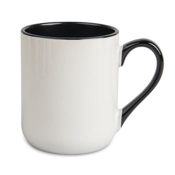 Coffee mug 330 ml Combo - handle and inside black carton 36 pcs.