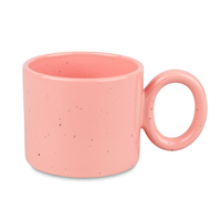 Ravenna mug 400 ml spotted pink