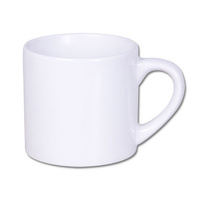 Mini white mug with cardboard box 48 pcs