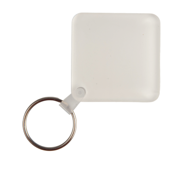 MDF 4MD square key ring 50x50 mm (one-sided) - 10pcs