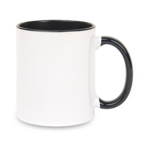 Mug white Combo Standard - handle and inner black half pallet 432 pcs.