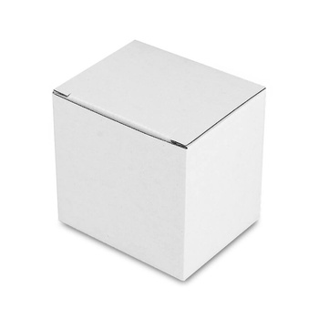 Cardboard packaging for Latte cups small with insert / full - white (set of 10 pcs)