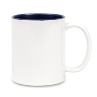 Mug white - inside navy blue carton 36 pcs.