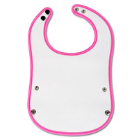 Neoprene bib - pink - sale !