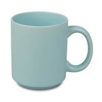 Mug 330 ml light color matte blue