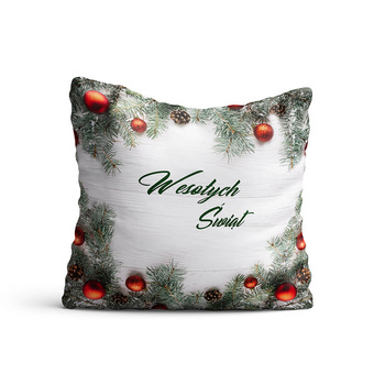 Photo soft cover - pattern Bombshells wreath