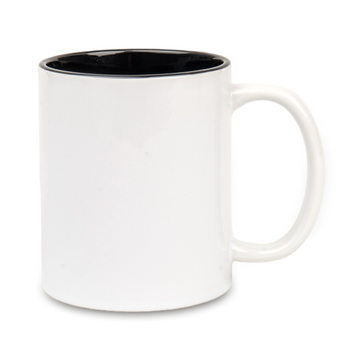 Mug white - inside black carton 36 pcs.
