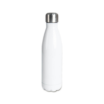 Steel Bowling Bottle 500ml white